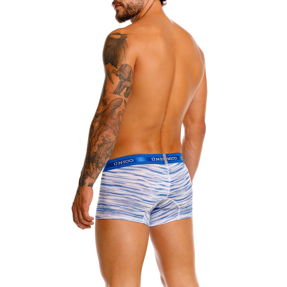 Boxer Corto Denim Azul
