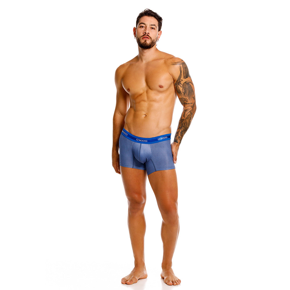 Boxer Corto Estampado Zafiro