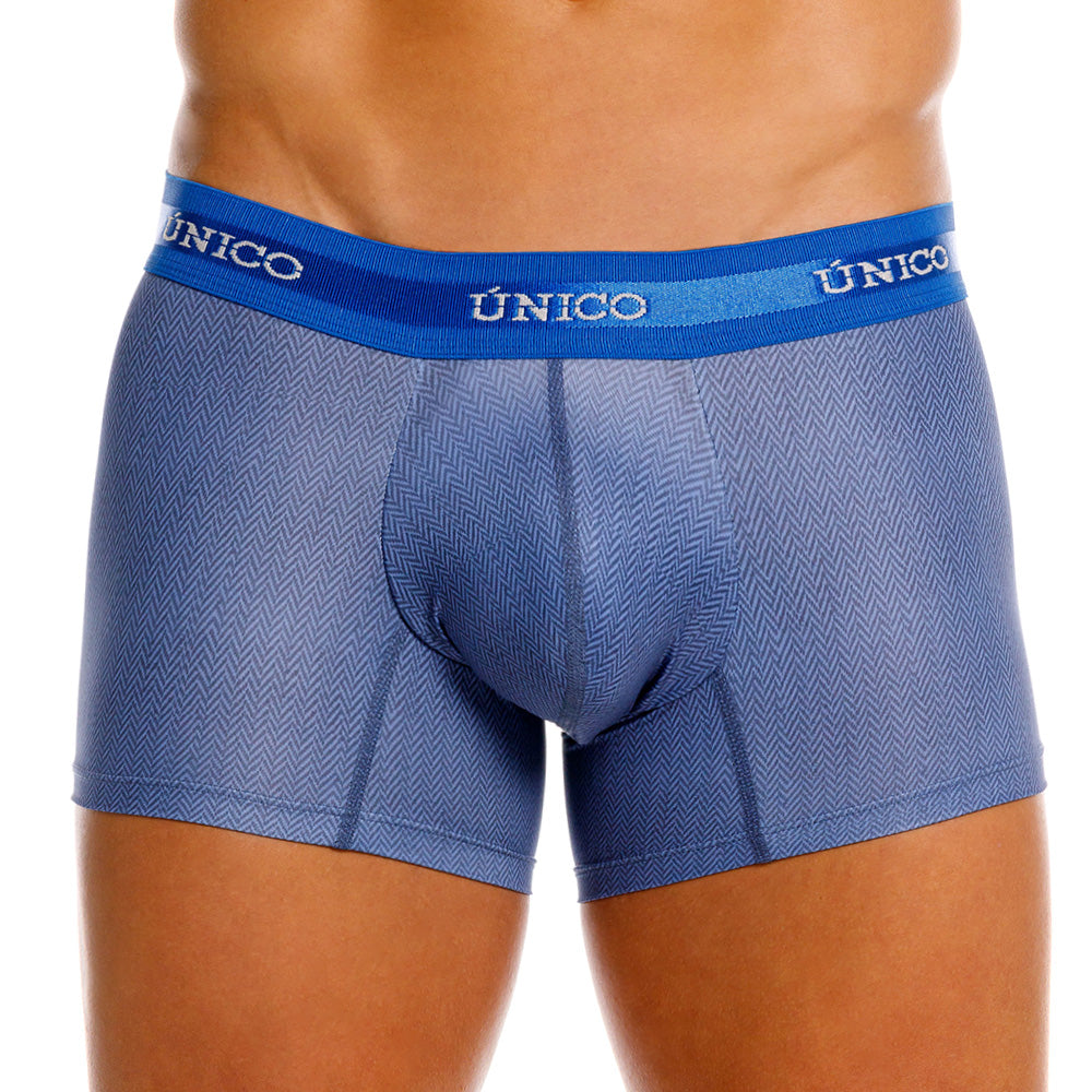 Boxer Corto Estampado Zafiro