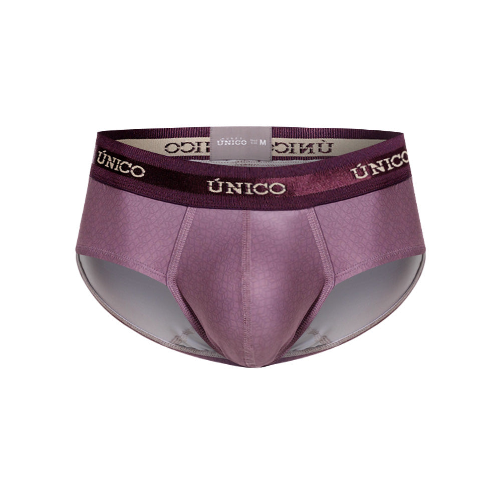 Plum Print Brief