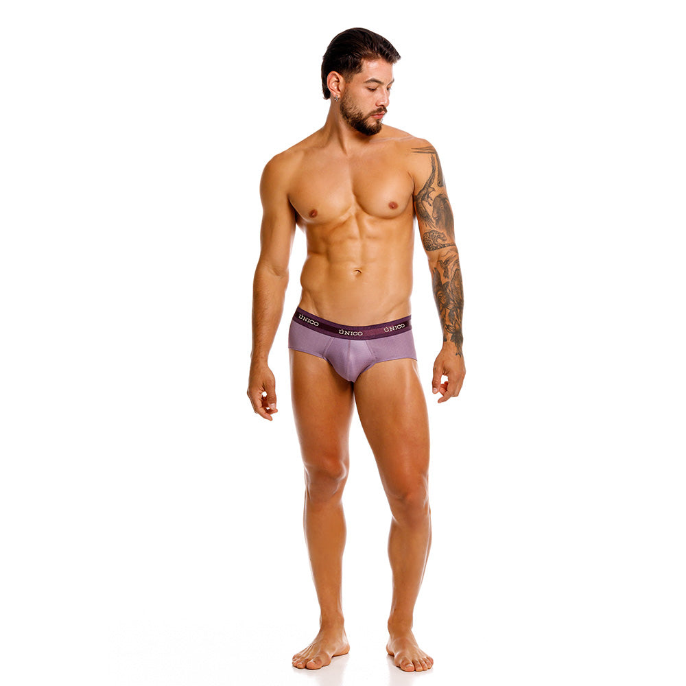 Plum Print Brief