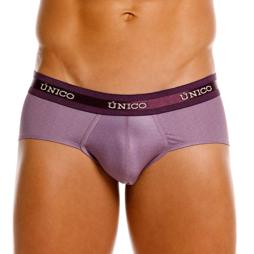 Plum Print Brief