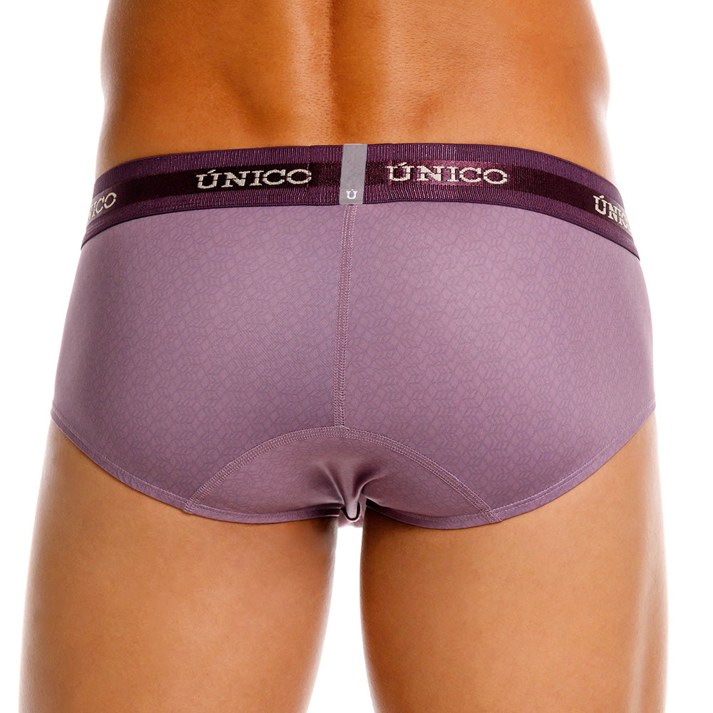 Plum Print Brief